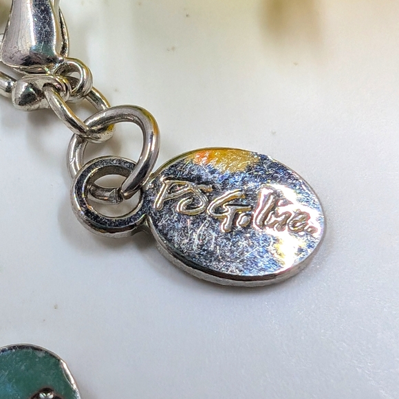 NFL Official Merchandise Steelers Football Team Heart Necklace - Picture 3 of 5